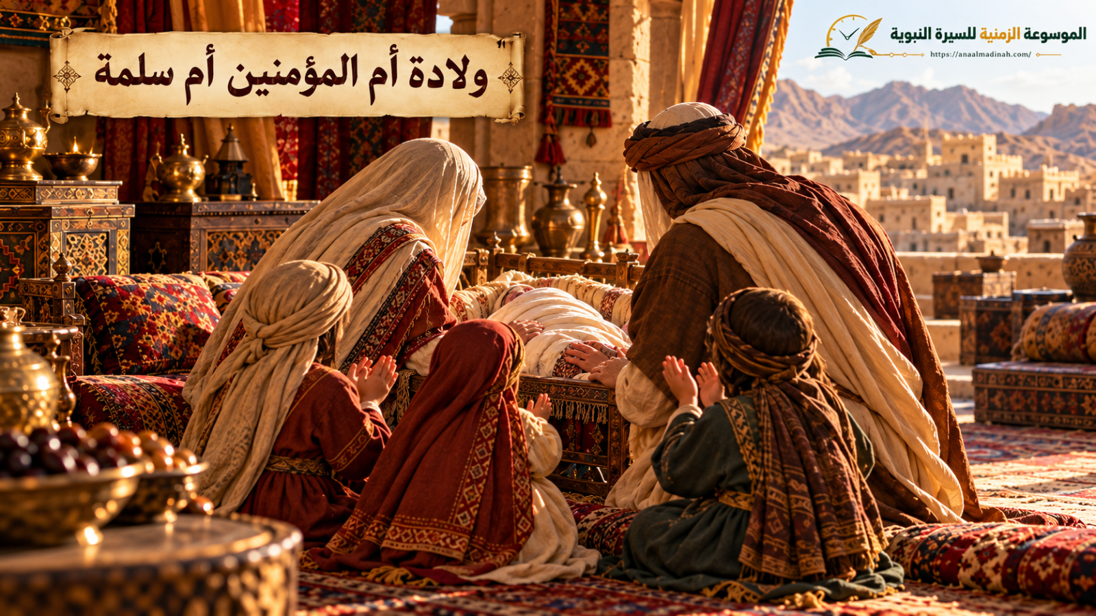 ولادة أم سلمة هند بنت أمية المخزومية