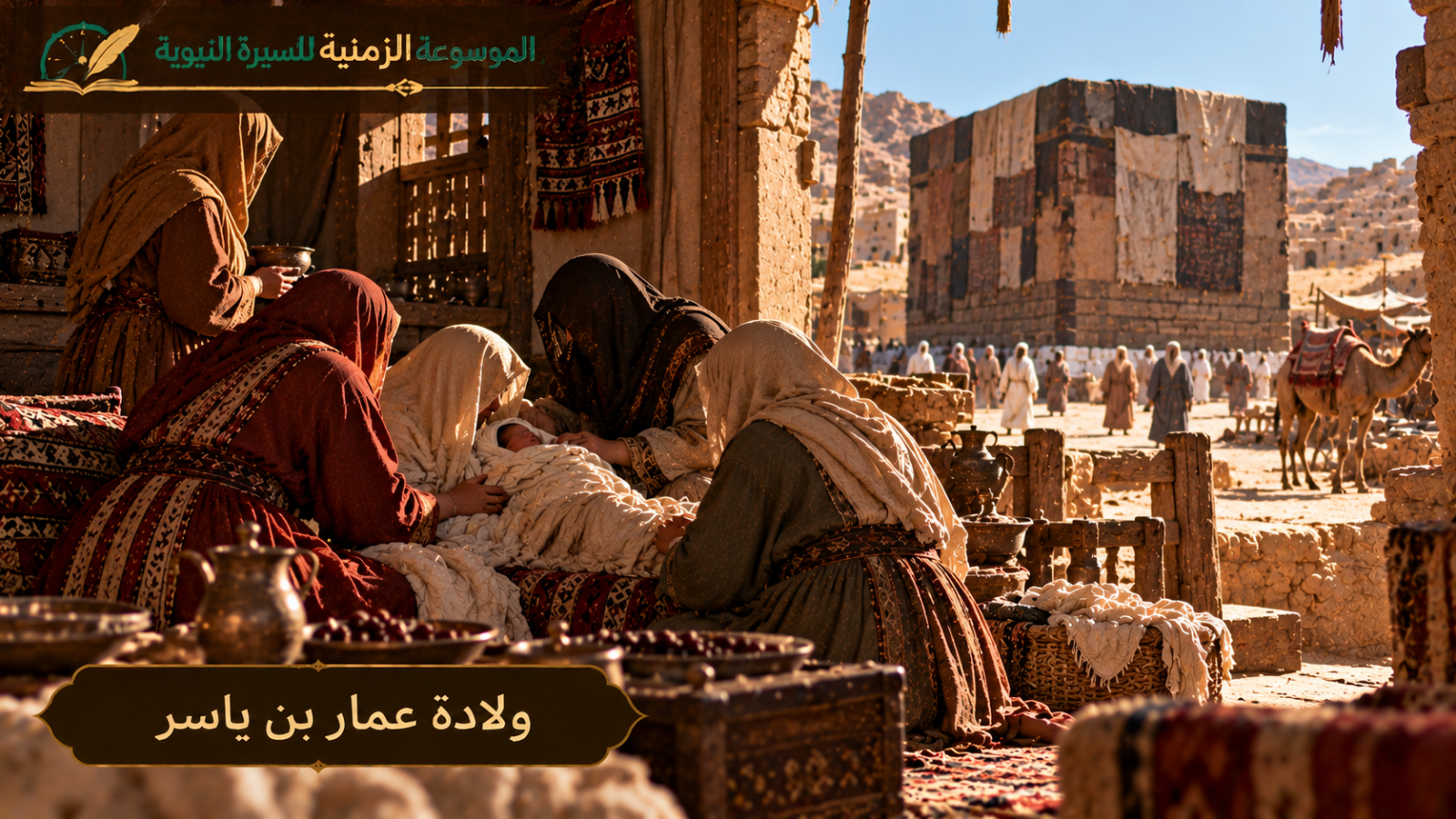 ولادة عمار بن ياسر