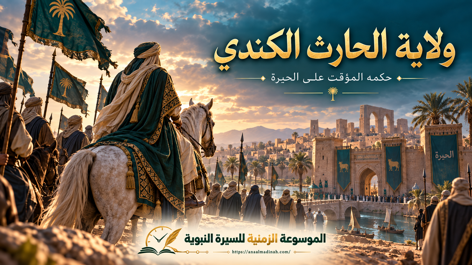 ولاية الحارث بن عمرو الكندي للحيرة